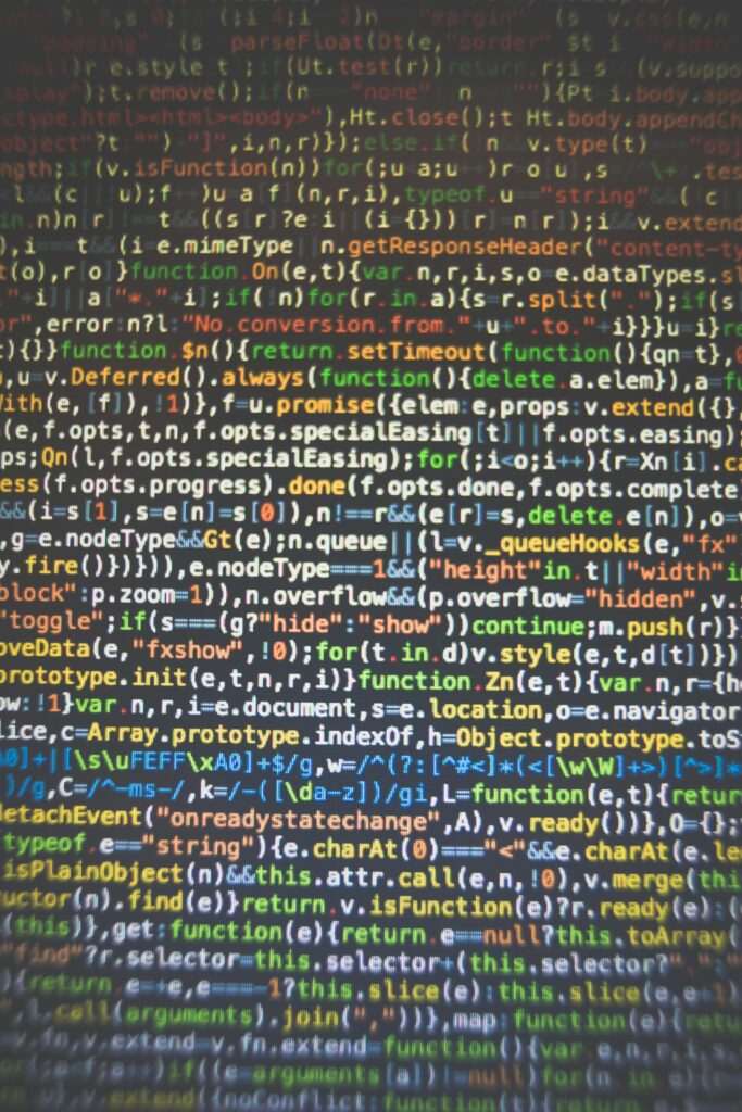 pexels-photo-225250-225250 Vibrant code displayed on a computer screen showcasing programming and software development concepts.